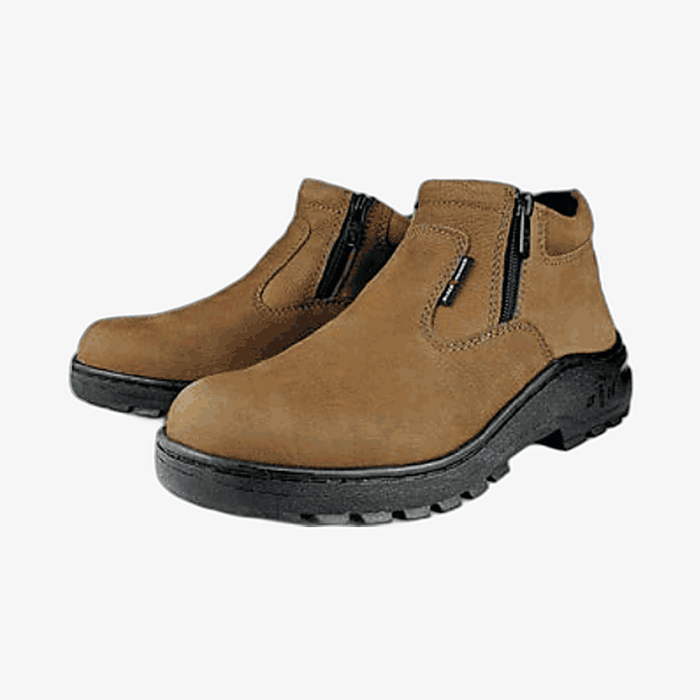 Black Hammer BH 2882 Mid-Cut Double Zip SBP safety shoe