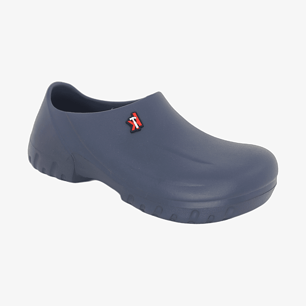 Hammer Kings HK-3001 Chef Clog — Navy OB safety shoe