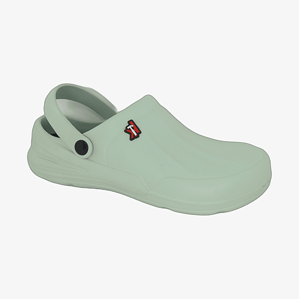 Hammer Kings HK-3002 Chef Clog — Green OB safety shoe