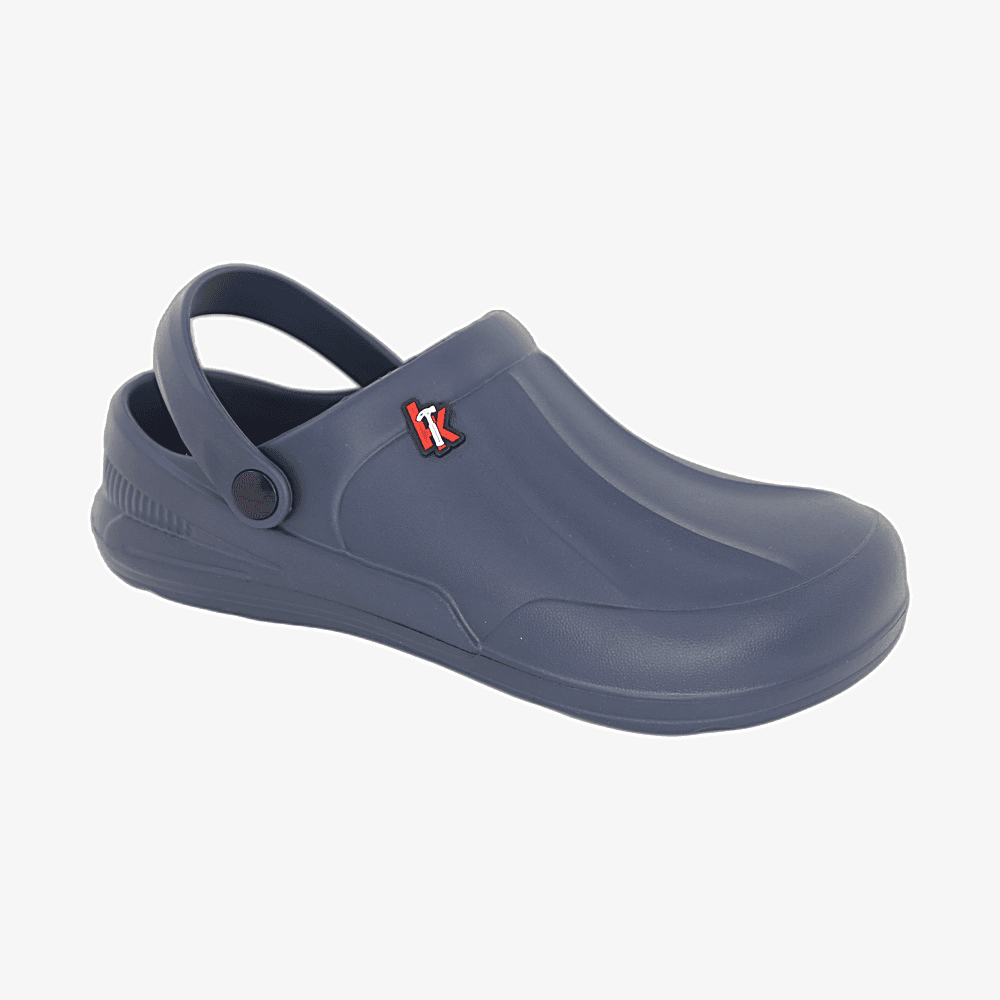 Hammer Kings HK-3002 Chef Clog — Navy OB safety shoe