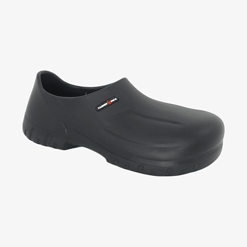 Hammer Kings HK-3003 Chef Clog (Steel Toe) — Black SB safety shoe