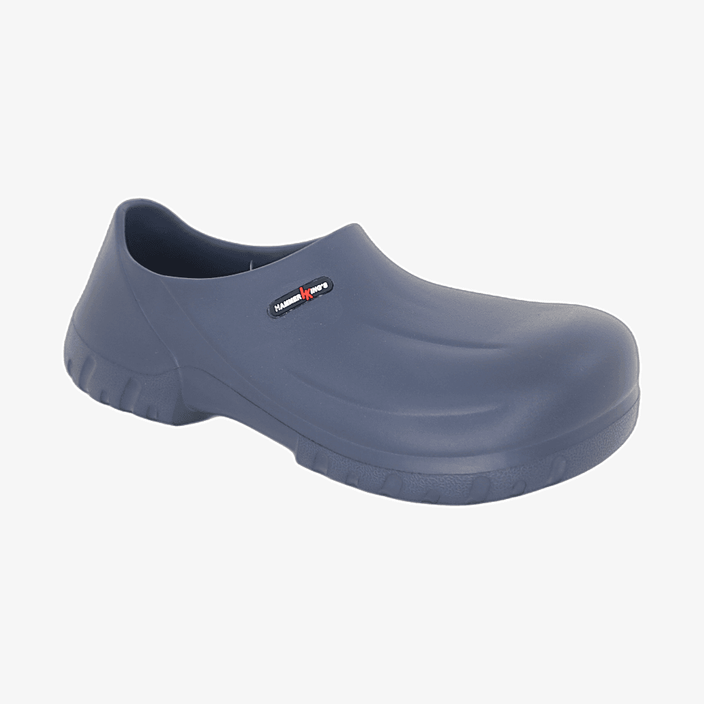 Hammer Kings HK-3003 Chef Clog (Steel Toe) — Navy SB safety shoe