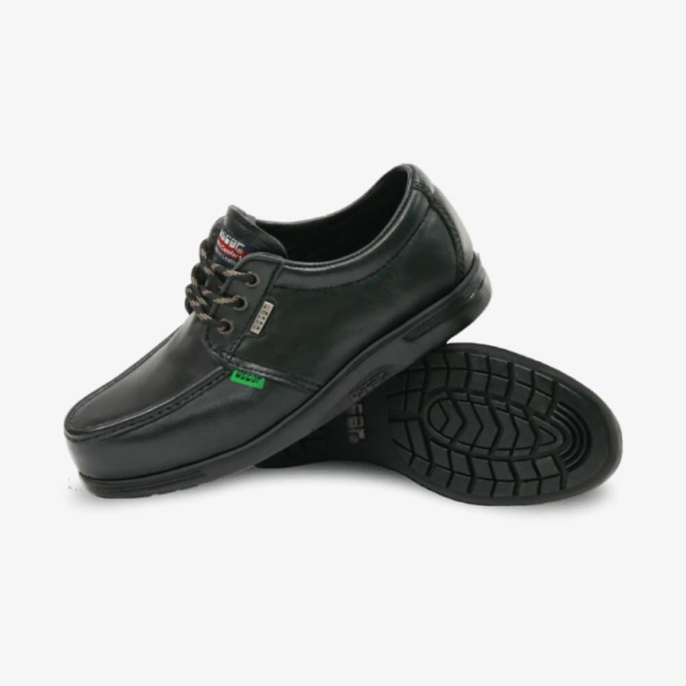 Oscar 1902 Black Lace Up Low Cut SBP safety shoe