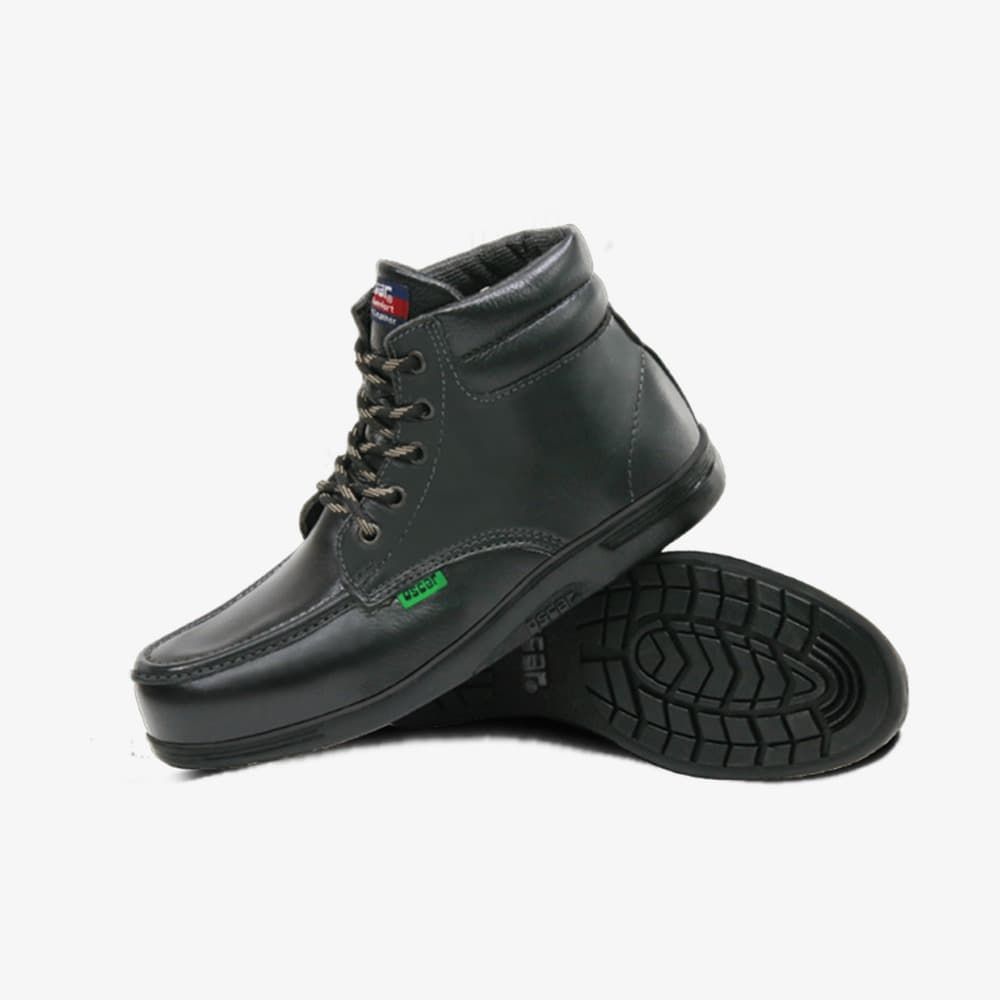 Oscar 1904 Black Lace Up Ankle Boot SBP safety shoe