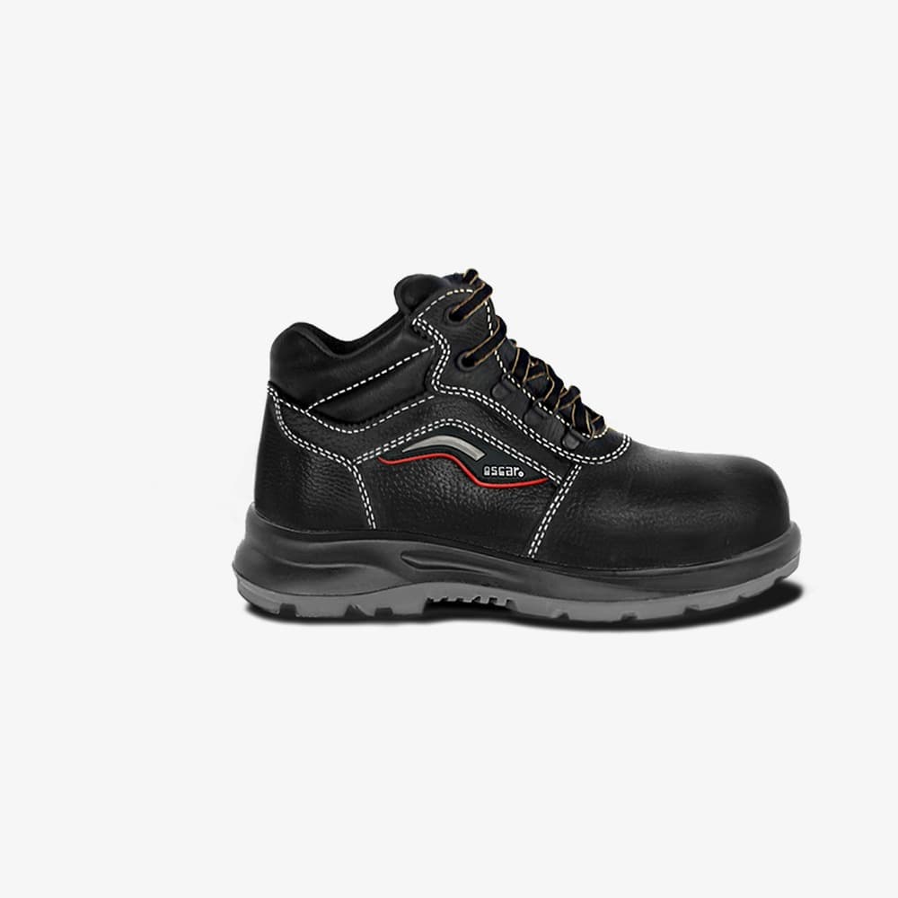 Oscar 829 Black Lace Up Ankle Boot SBP safety shoe