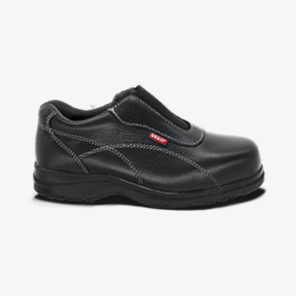 Oscar 903 Black Slip On Low Cut SBP safety shoe